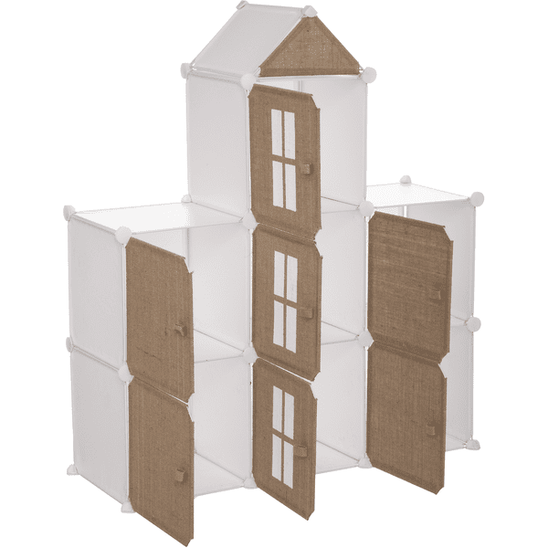 Atmosphera Półka Do Przechowywania Zamek Juta - obrazek 2