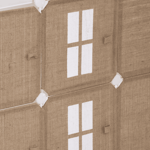 Atmosphera Półka Do Przechowywania Zamek Juta - obrazek 3