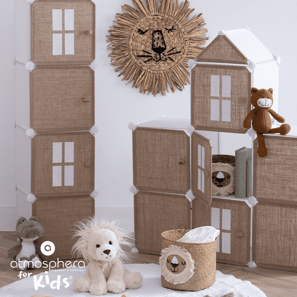 Atmosphera Półka Do Przechowywania Zamek Juta - obrazek 4