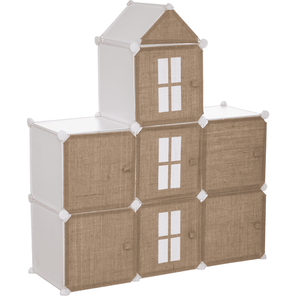 Atmosphera Półka Do Przechowywania Zamek Juta