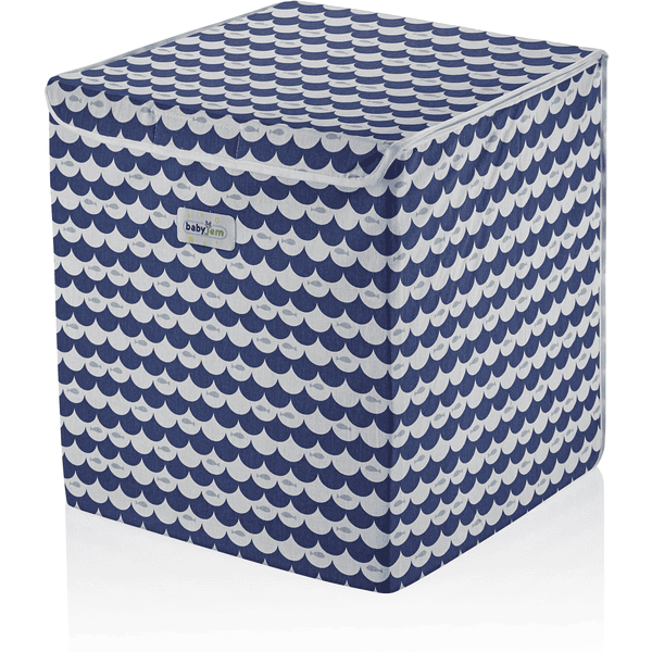 BabyGO - Pudełko Do Przechowywania Niebieskie