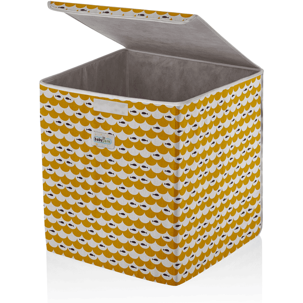 BabyGO - Pudełko Do Przechowywania żółte - obrazek 4