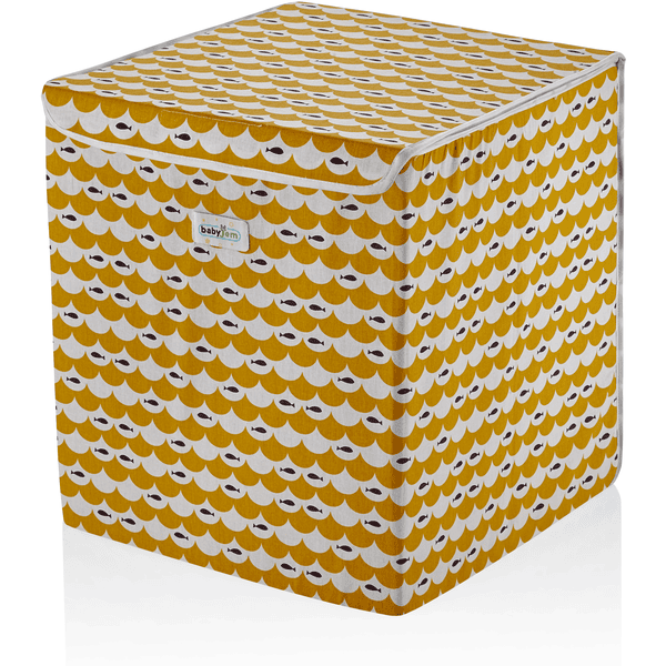 BabyGO - Pudełko Do Przechowywania żółte