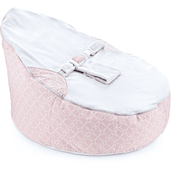 BabyJem Uniwersalna Pufa Do Leżenia Pink - obrazek 2