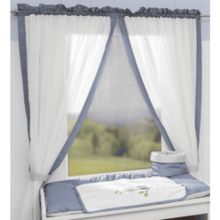 Bebes Collection Be Be 's Collection Zasłony 2 Szt. Sowa Niebieski 100 X 150 Cm