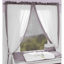 Bebes Collection Be Be 's Collection Zasłony 2 Szt. Sowa Szary 100 X 150 Cm