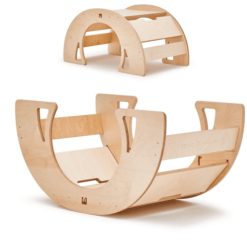 Bianconiglio Kids® Bianconiglio Kids ® Stolik Bujany DONDO Wielofunkcyjny Naturalny Lakierowany