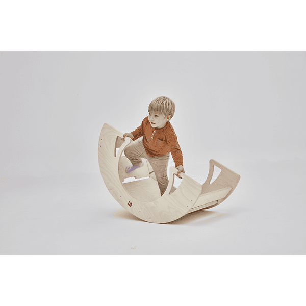 Bianconiglio Kids® Bianconiglio Kids ® Stolik Bujany DONDO Wielofunkcyjny Naturalny Nielakierowany - obrazek 2