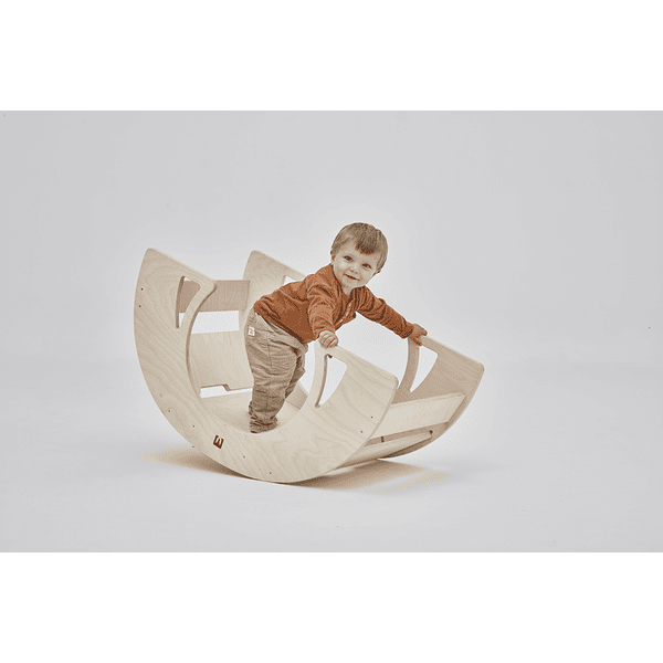 Bianconiglio Kids® Bianconiglio Kids ® Stolik Bujany DONDO Wielofunkcyjny Naturalny Nielakierowany - obrazek 3