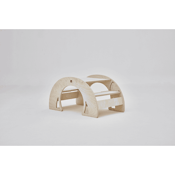 Bianconiglio Kids® Bianconiglio Kids ® Stolik Bujany DONDO Wielofunkcyjny Naturalny Nielakierowany - obrazek 4