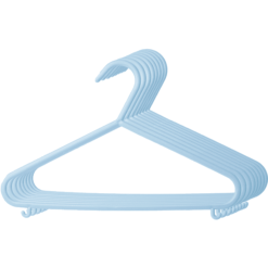 BIECO Wieszaki Na Garderobę 8 Szt. Niebieski