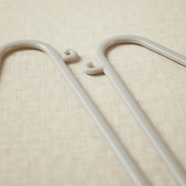 BIECO Wieszaki Na Garderobę 8 Szt. Szary - obrazek 3