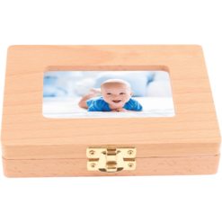 Bino Drewniane Pudełko Na Zęby