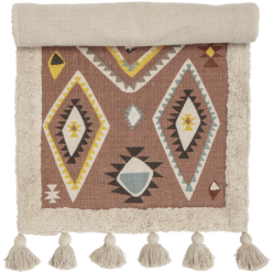 BloomingvilleMINI Bloom Ingville MINI Dywan Lutz Brązowy 120 X 65 Cm