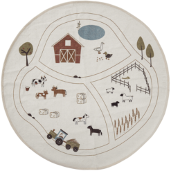 BloomingvilleMINI Bloomingville MINI Dywan Thune Naturalny 130 Cm