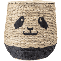 BloomingvilleMINI Bloomingville MINI Kosz Z Pokrywą Youl Panda