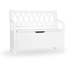 Cam Cam Copenhagen Harlequin Kids Bench White