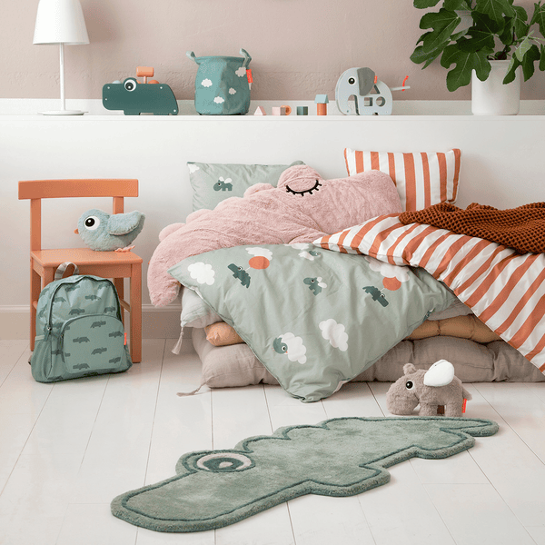 Done By Deer ™ Carpet Croco Pink - obrazek 2