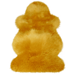 Heitmann Dywanik Australijska Skóra Owcza Premium Ochra