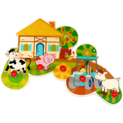 HESS Wieszak Z 4 Hakami Farma