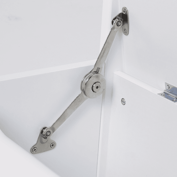 Hoppekids Skrzynia Na Zabawki Na Kółkach Biała - obrazek 4