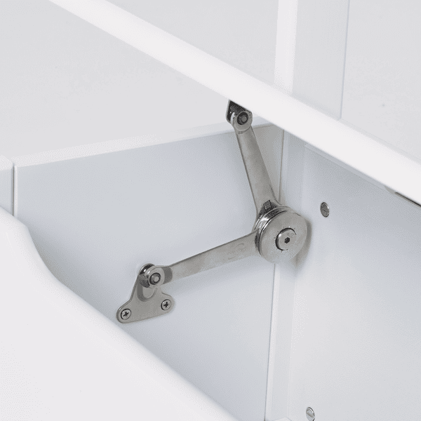 Hoppekids Skrzynia Na Zabawki Na Kółkach Biała - obrazek 5