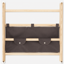 KAOS Endeløs Canvas Storage Bag Ciemnoszary