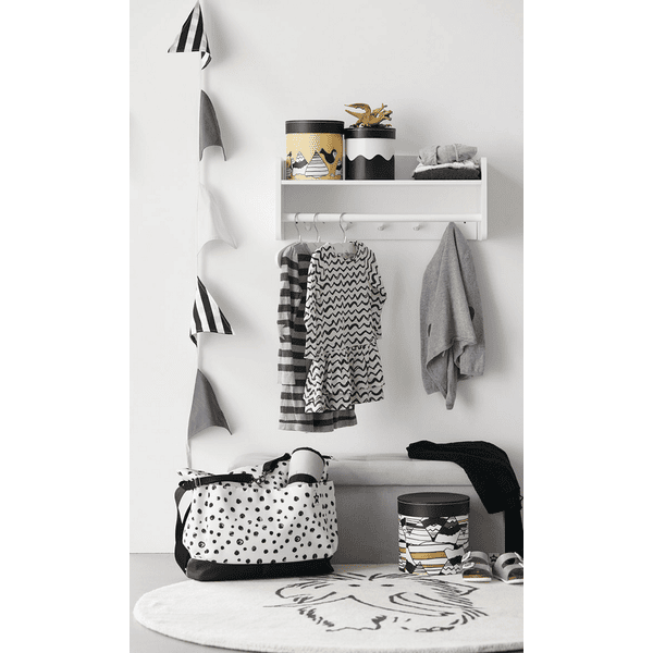 KIDS CONCEPT Wieszak Na Ubrania Star, 29 Cm, Kolor Biały - obrazek 2