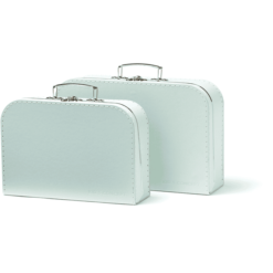 Kids Concept ® Zestaw Walizek, 2 Szt., Kolor Miętowy