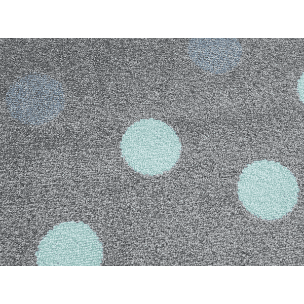 LIVONE Happy Rugs Dywanik Dziecięcy BUBBLE S Silver Grey Mint 100 X 160 Cm - obrazek 2