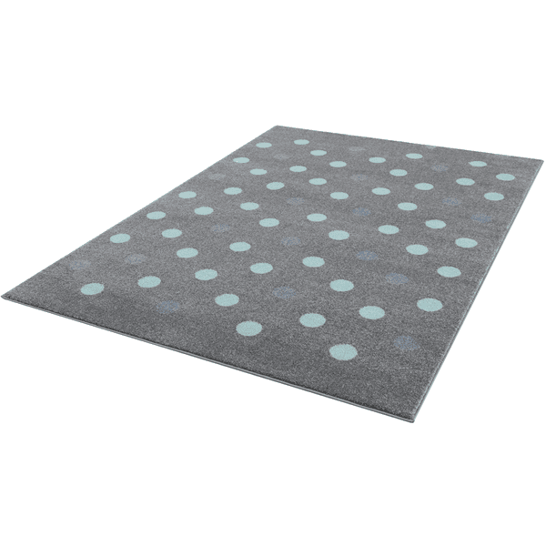 LIVONE Happy Rugs Dywanik Dziecięcy BUBBLE S Silver Grey Mint 100 X 160 Cm - obrazek 4