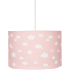 LIVONE Lampa Wisząca Happy Style Dla Dzieci Cloud 7 Różowy/biały