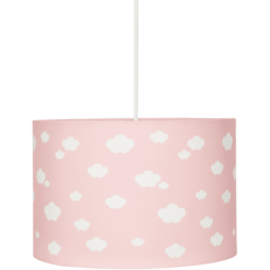 LIVONE Lampa Wisząca Happy Style Dla Dzieci Cloud 7 Różowy/biały
