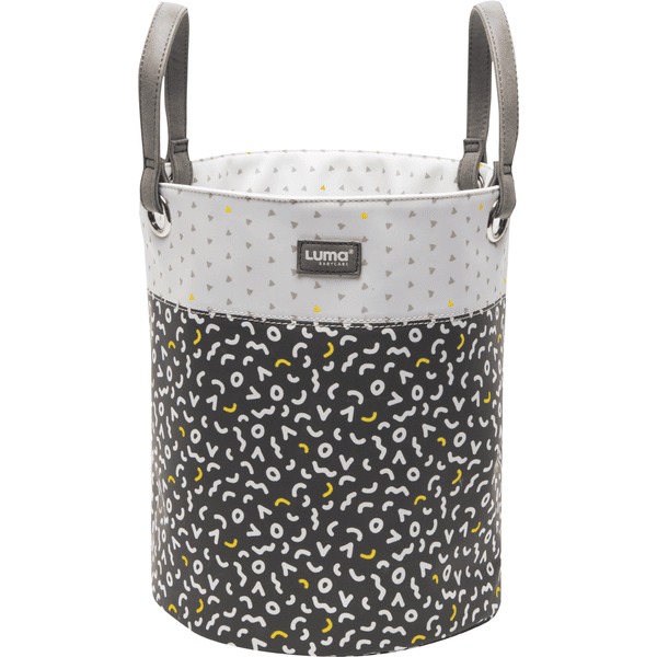 LUMA® BABYCARE Koszyk Na Zabawki Memphis Grey - obrazek 2