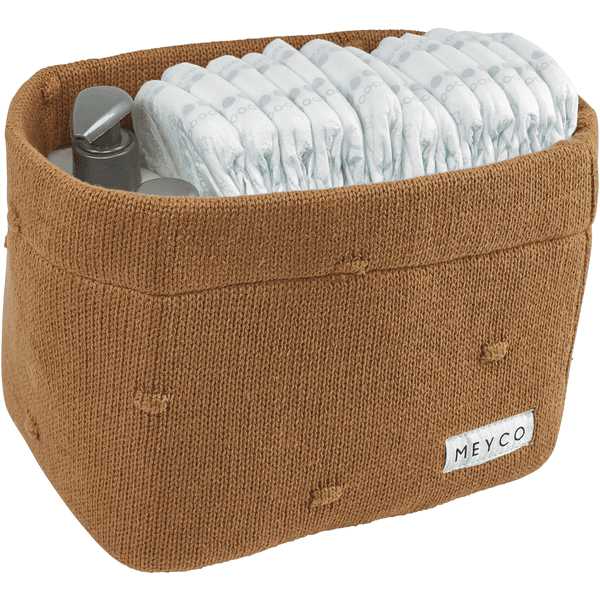 MEYCO Kosz Na Zmianę Stolików Medium Knots Toffee - obrazek 2
