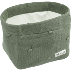 MEYCO Kosz Na Zmianę Stolików Medium Węzły Forest Green