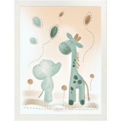 Nattou Luna I Axel Plakat Z Ramą 40 X 30 Cm