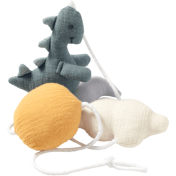 Nordic Coast Company Wall Garland Muslin Dino Small