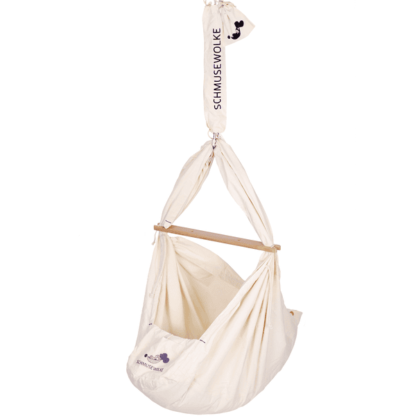 SCHMUSEWOLKE Kołyska Dla Niemowląt Z Klamrą Na Drzwi Organic - obrazek 4