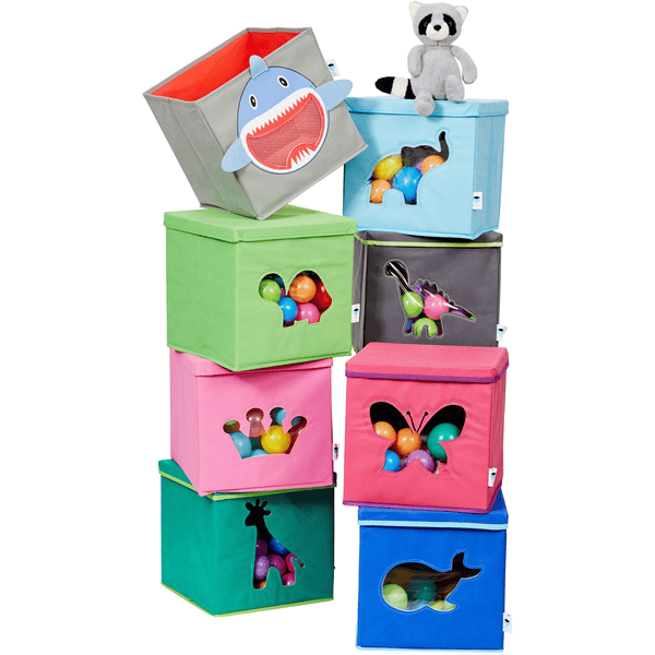 LOVE !T STORE !T STORE !t Pudełko Na Zabawki Z Okienkiem, Motyl - obrazek 3