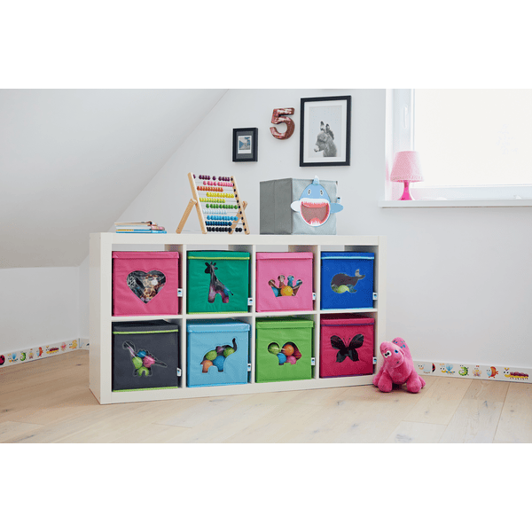 LOVE !T STORE !T STORE !t Pudełko Na Zabawki Z Okienkiem, Motyl - obrazek 4