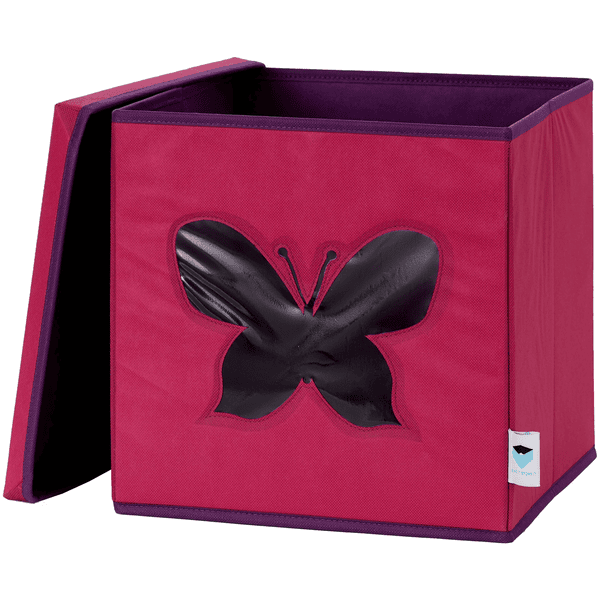 LOVE !T STORE !T STORE !t Pudełko Na Zabawki Z Okienkiem, Motyl - obrazek 5