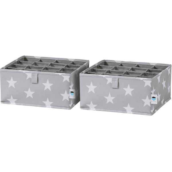 LOVE !T STORE !T STORE !t Zestaw Organizerów, Duży, 16 Przegródek, 2szt.