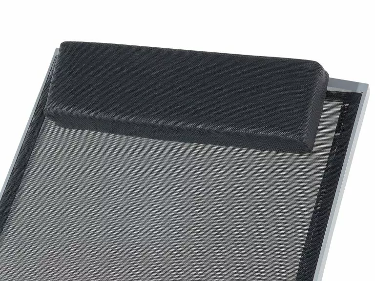 Beliani Leżak Ogrodowy Czarny CATANIA II - obrazek 8