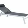 Beliani Leżak Ogrodowy Czarny CATANIA II