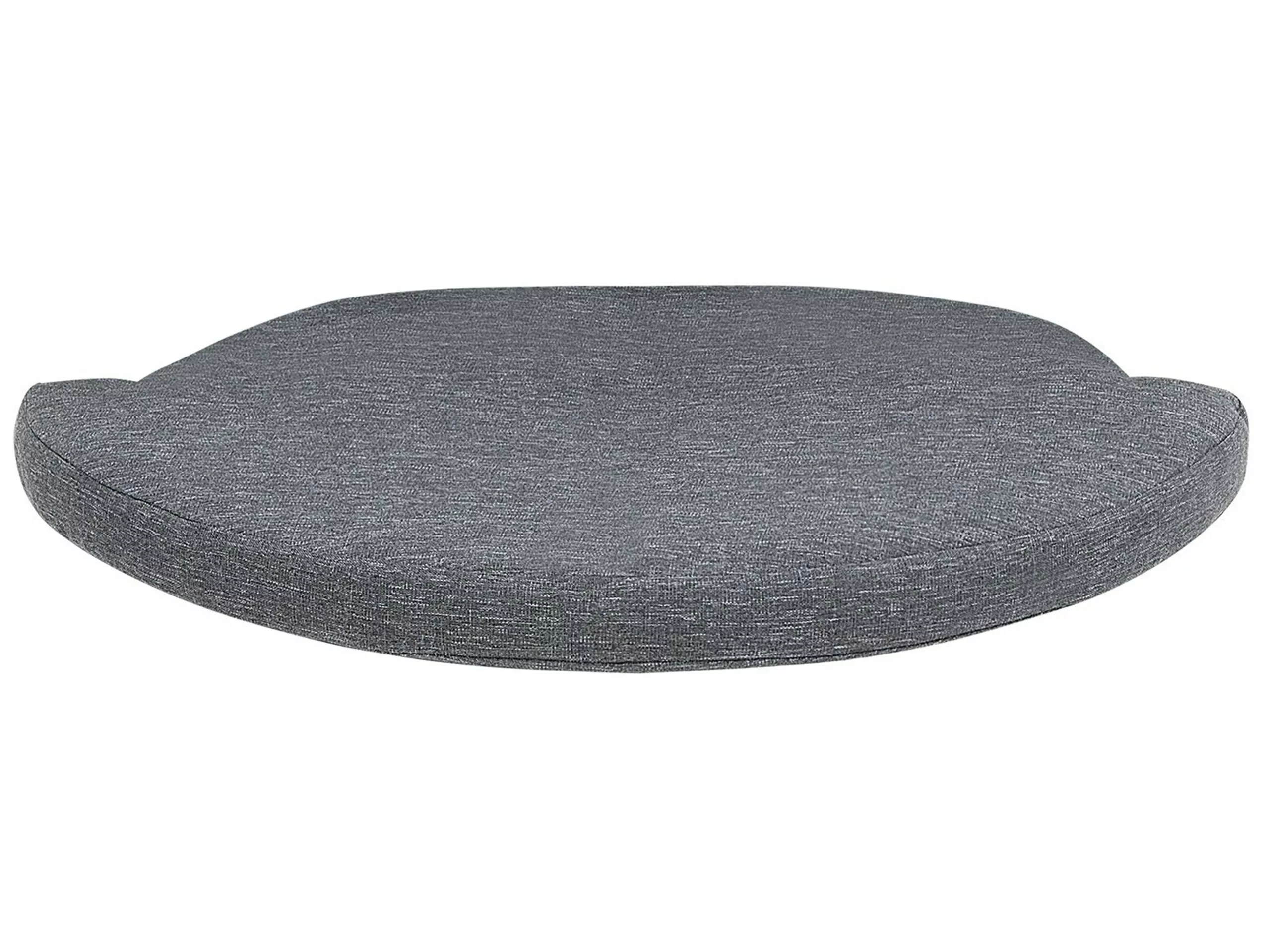 Beliani Zestaw Mebli Balkonowych Z Technorattanu Szary CAPRI - obrazek 9