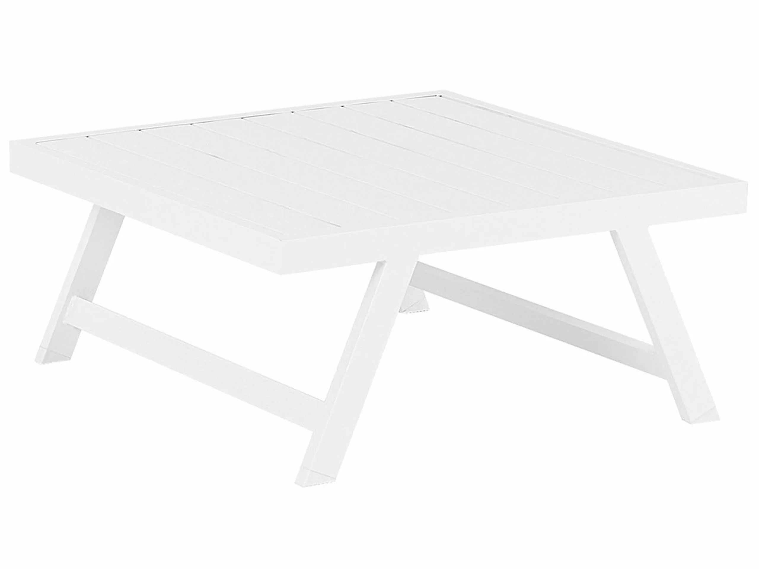 Beliani Zestaw Ogrodowy 5-osobowy Beżowoszary COCCORINO - obrazek 10