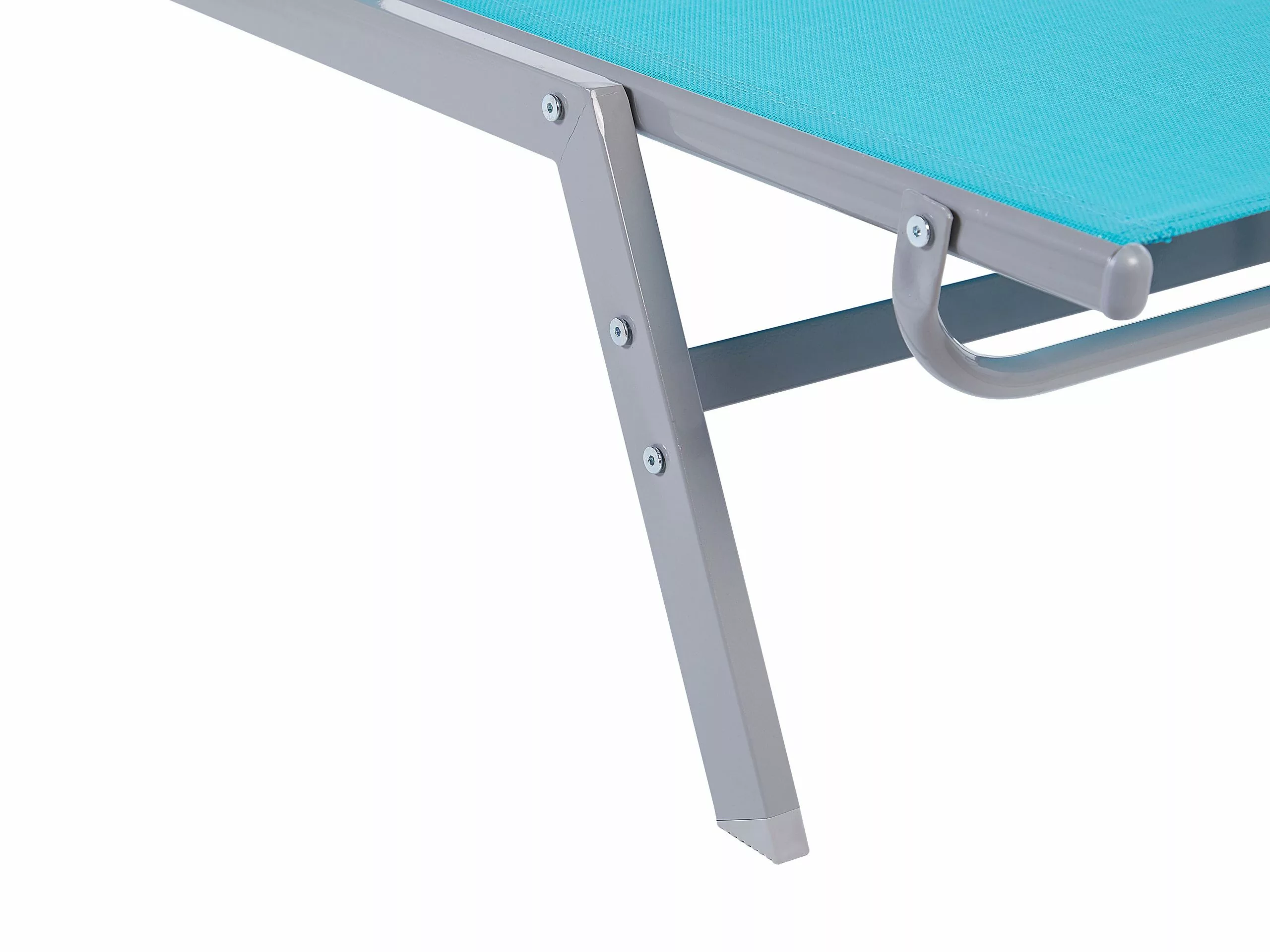 Beliani Leżak Ogrodowy Niebieski NOLI - obrazek 7