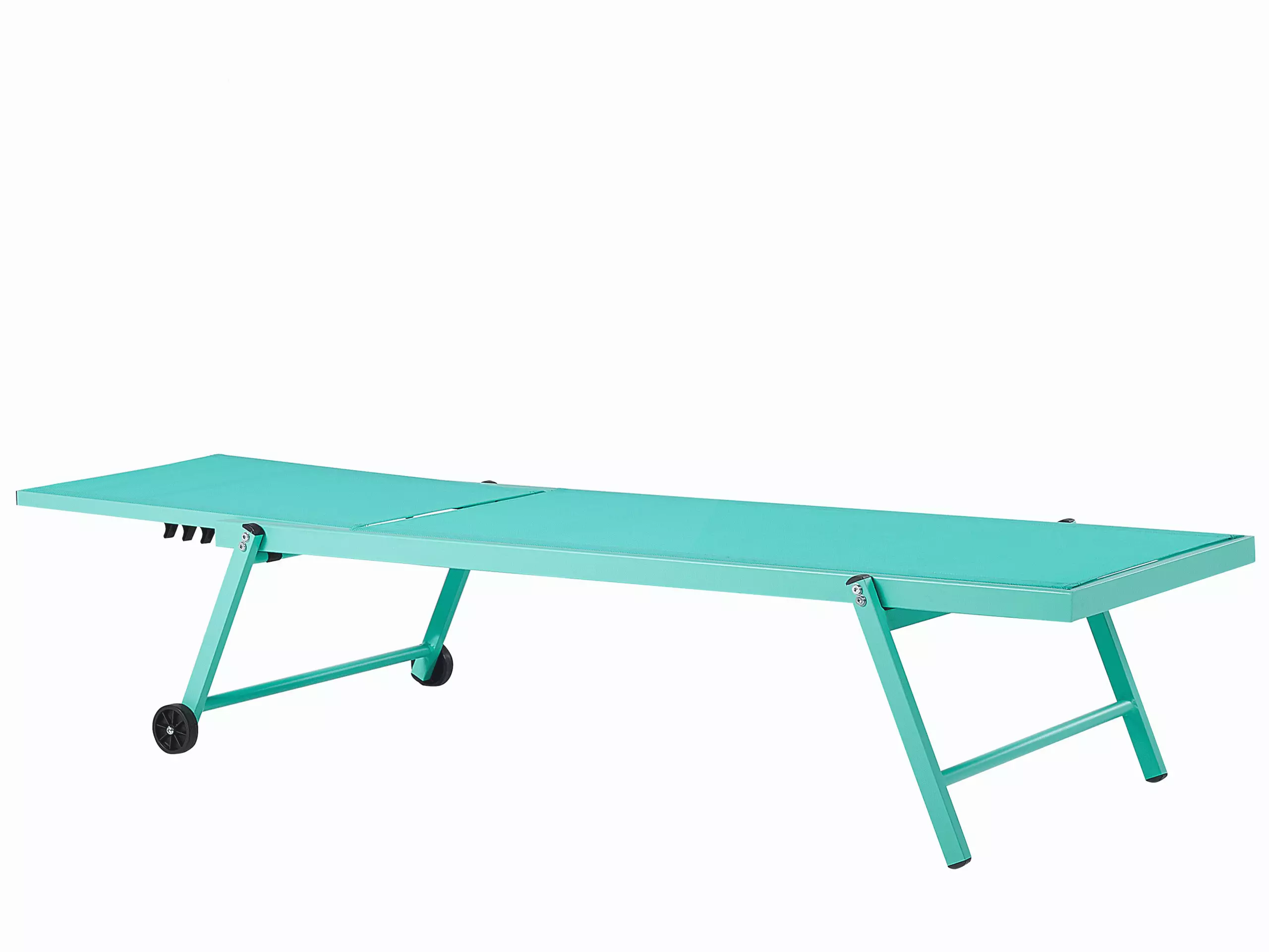 Beliani Leżak Ogrodowy Turkusowy PORTOFINO - obrazek 5