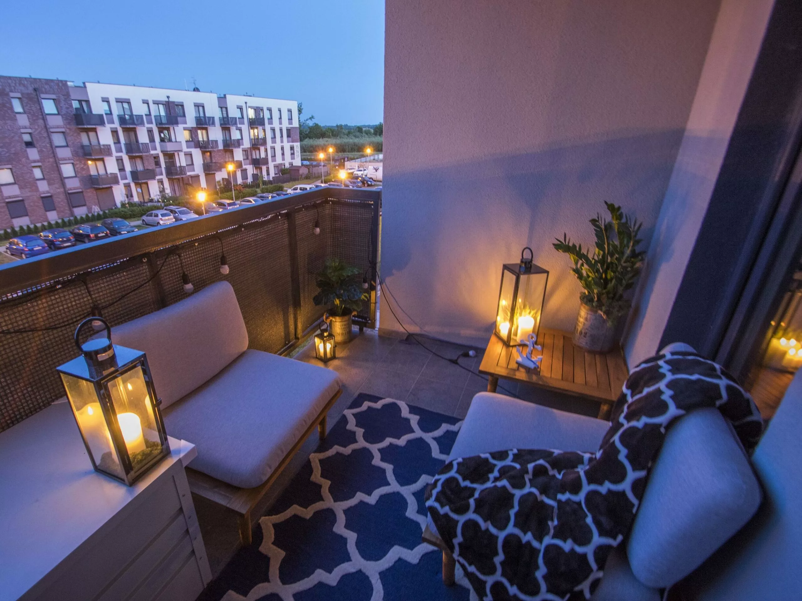 Beliani Zestaw Ogrodowy 2-osobowy Drewniany Szary FRASCATI - obrazek 3